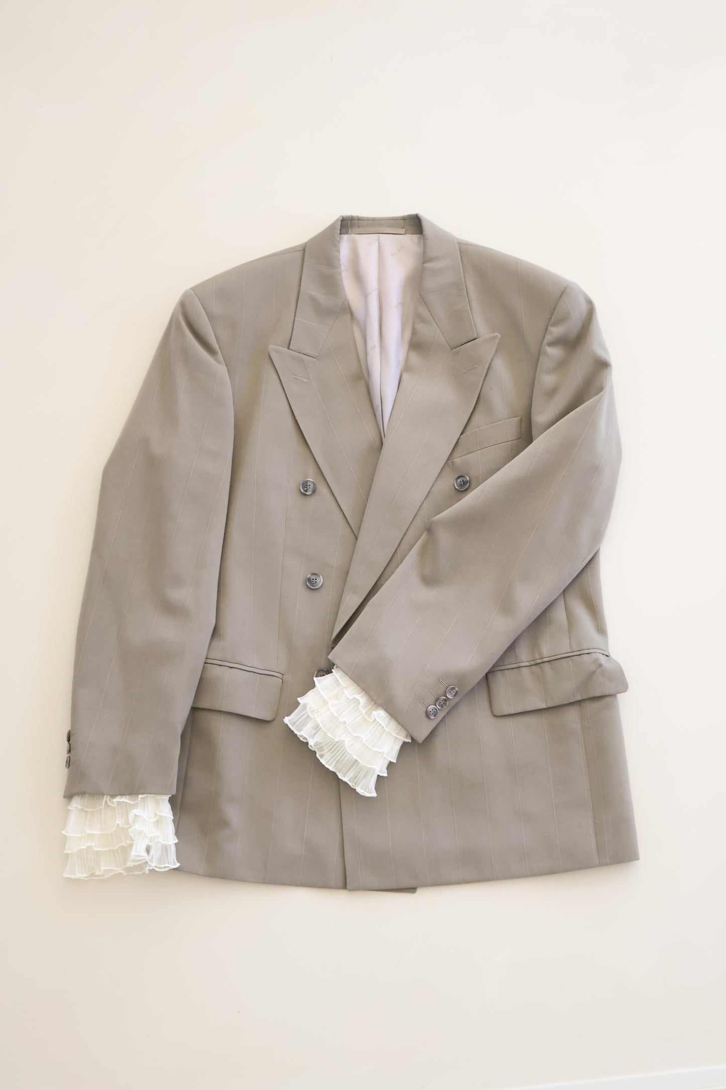 Handmade sleeves - ruffle