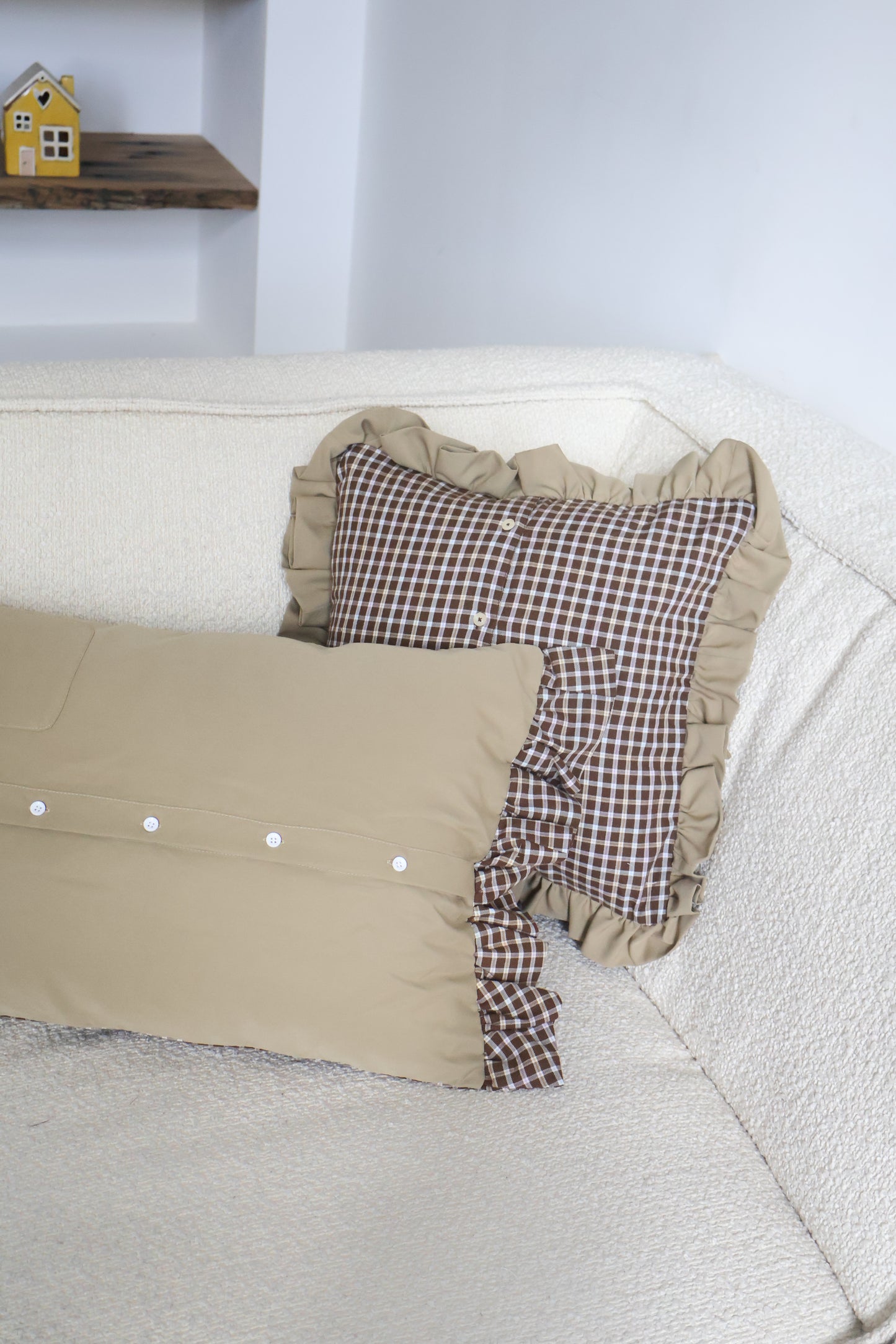 Pippa's pillow - Moss