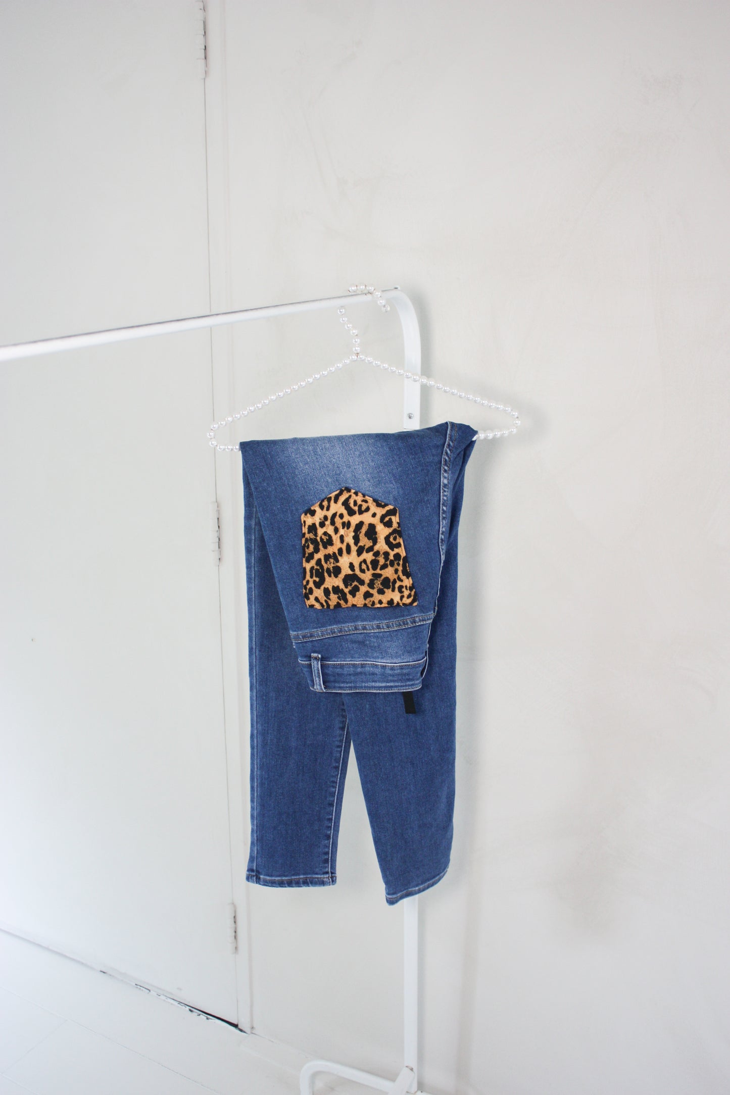 No.21 Studio Pippa X Je M'appelle leopard jeans