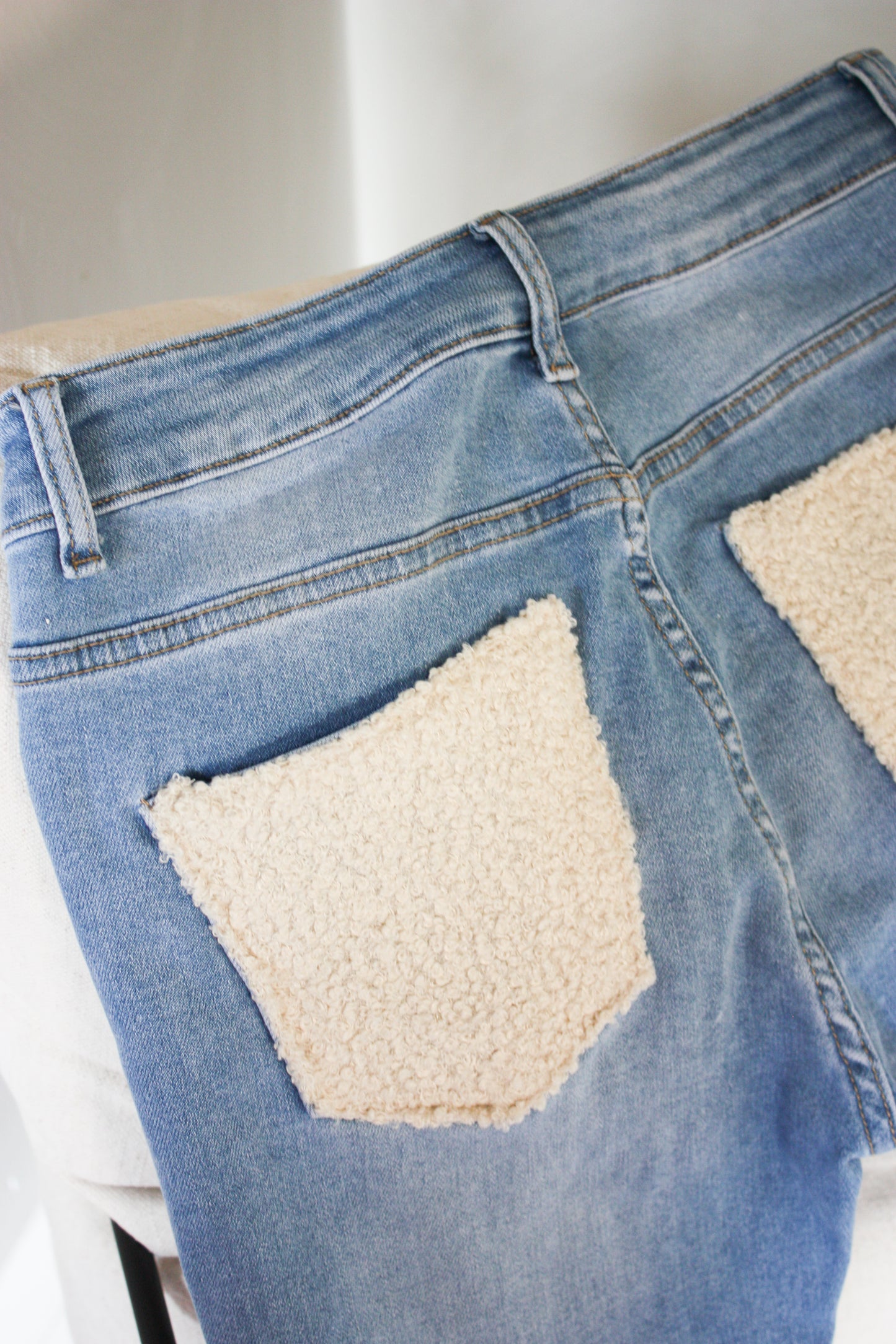 No.20 Studio Pippa X Je M'appelle teddy jeans