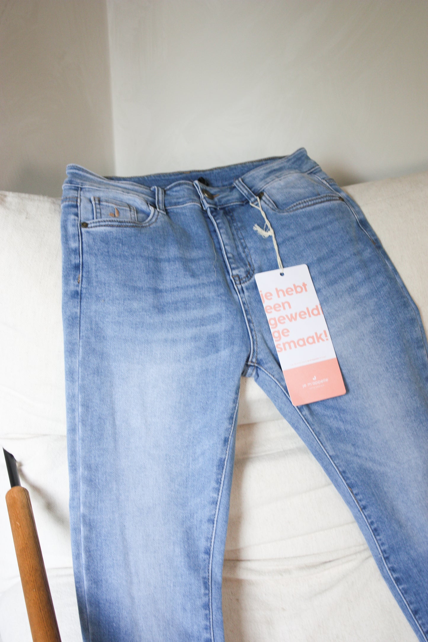 No.20 Studio Pippa X Je M'appelle teddy jeans