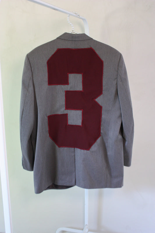 No.31 Lucky Number 3 - bordeaux