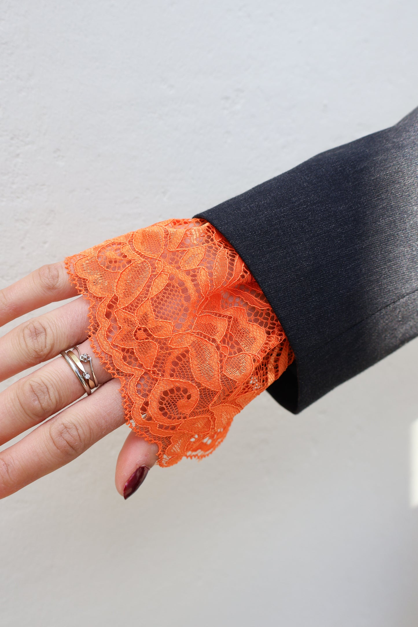 Kanten mouwtjes - KINGSDAY editie