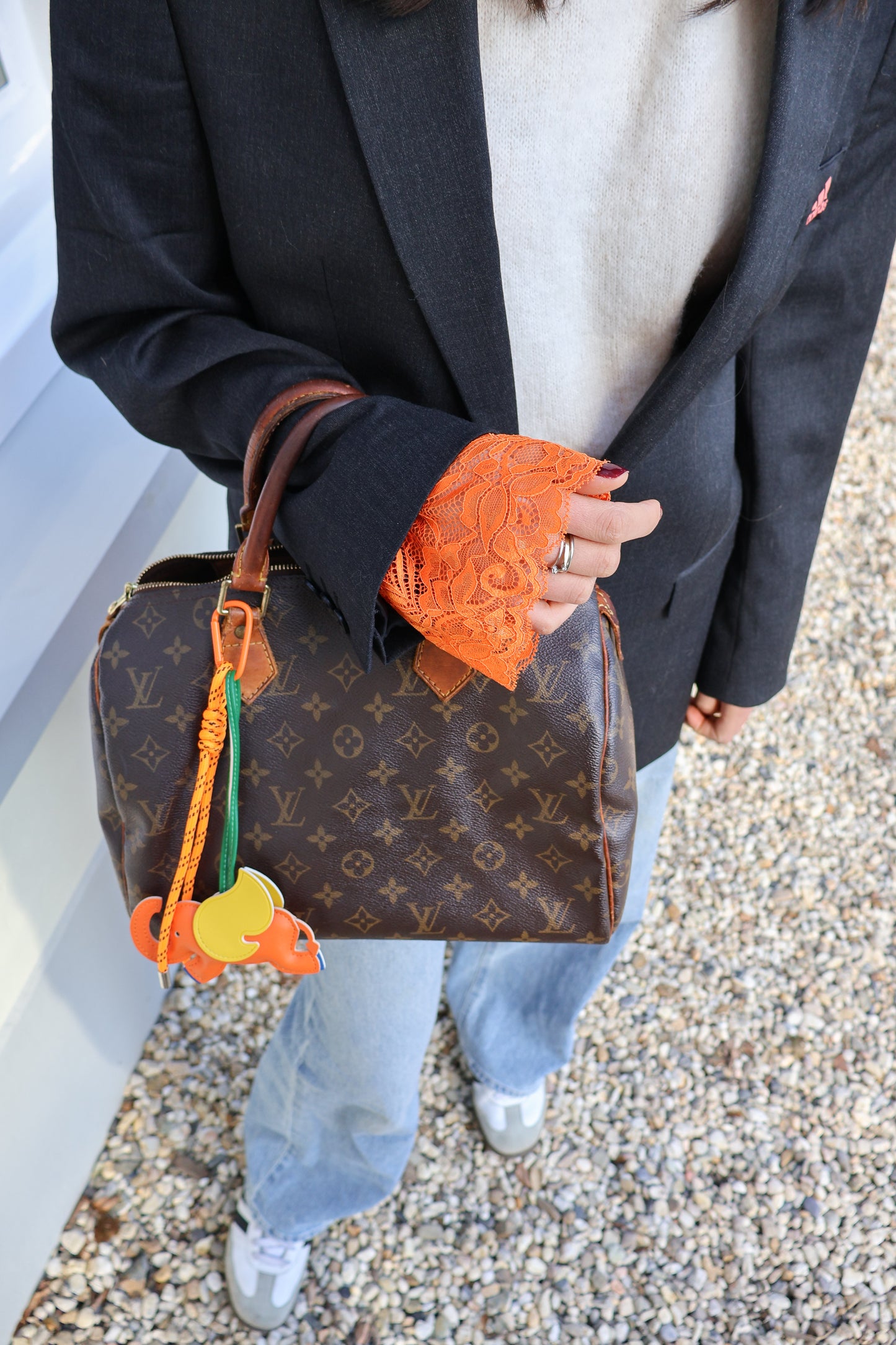 Kanten mouwtjes - KINGSDAY editie