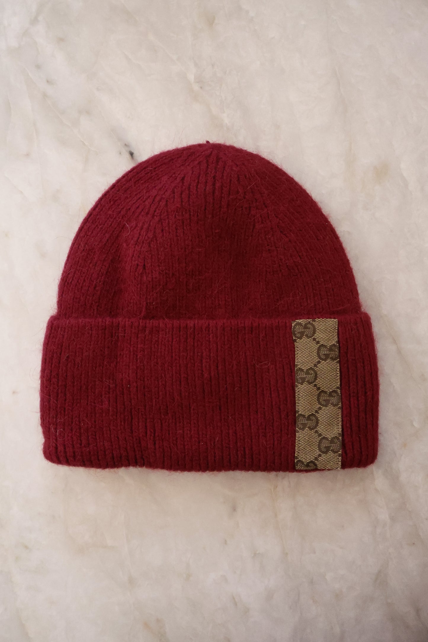 Beanie - burgundy