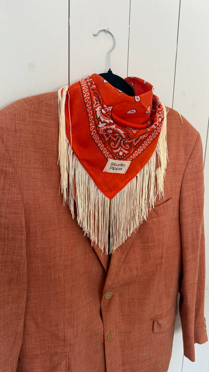Bandana fringe - oranje