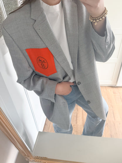 No.323 - Reworked H blazer [XXL]