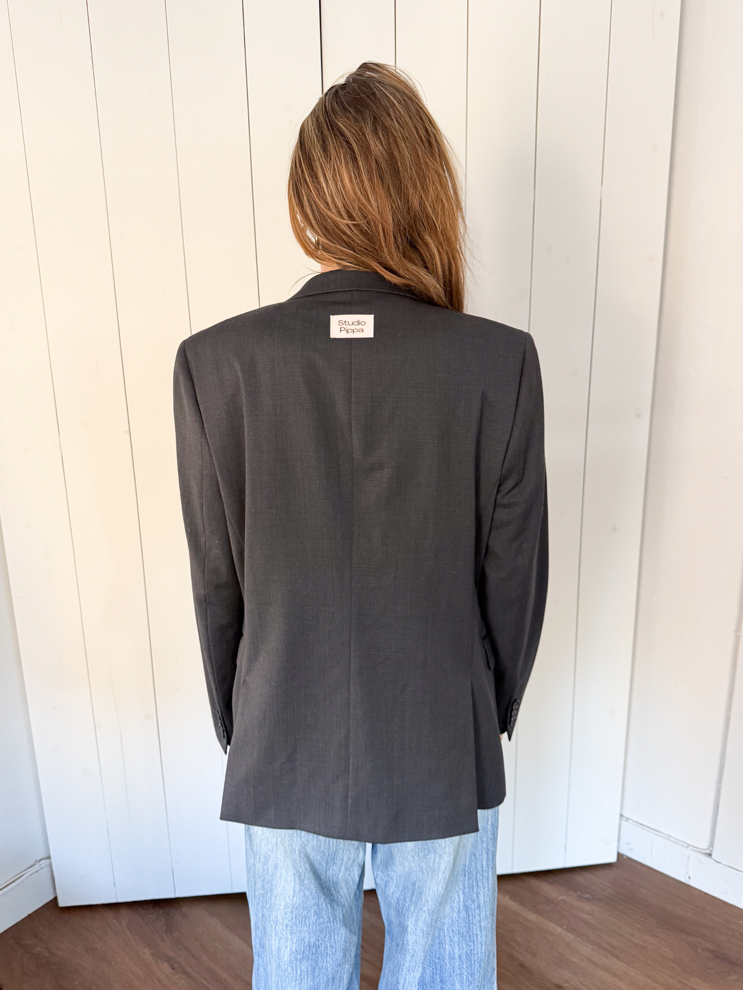 No.373 - reworekd CC blazer [S]