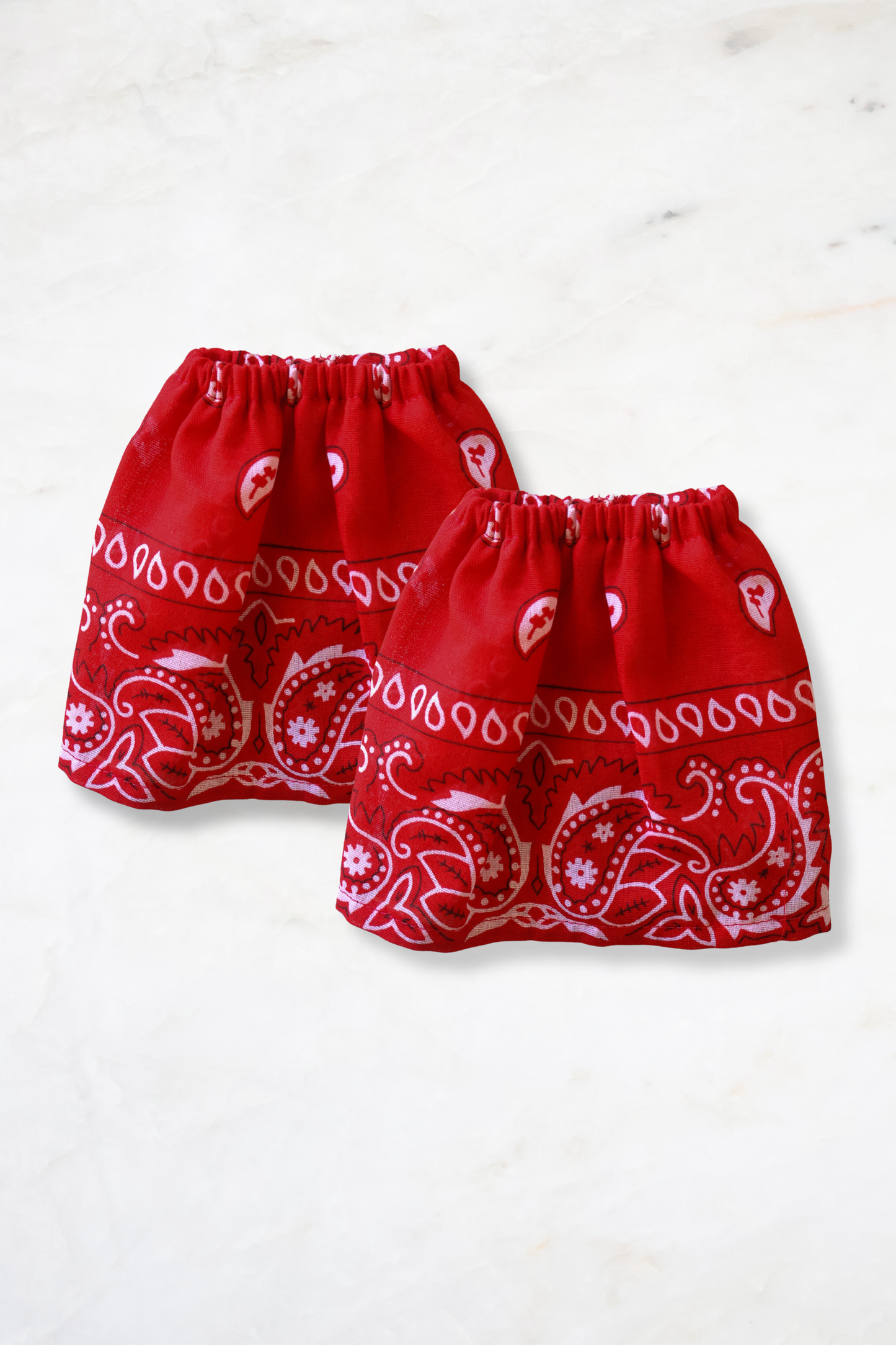 Bandana sleeves - rood