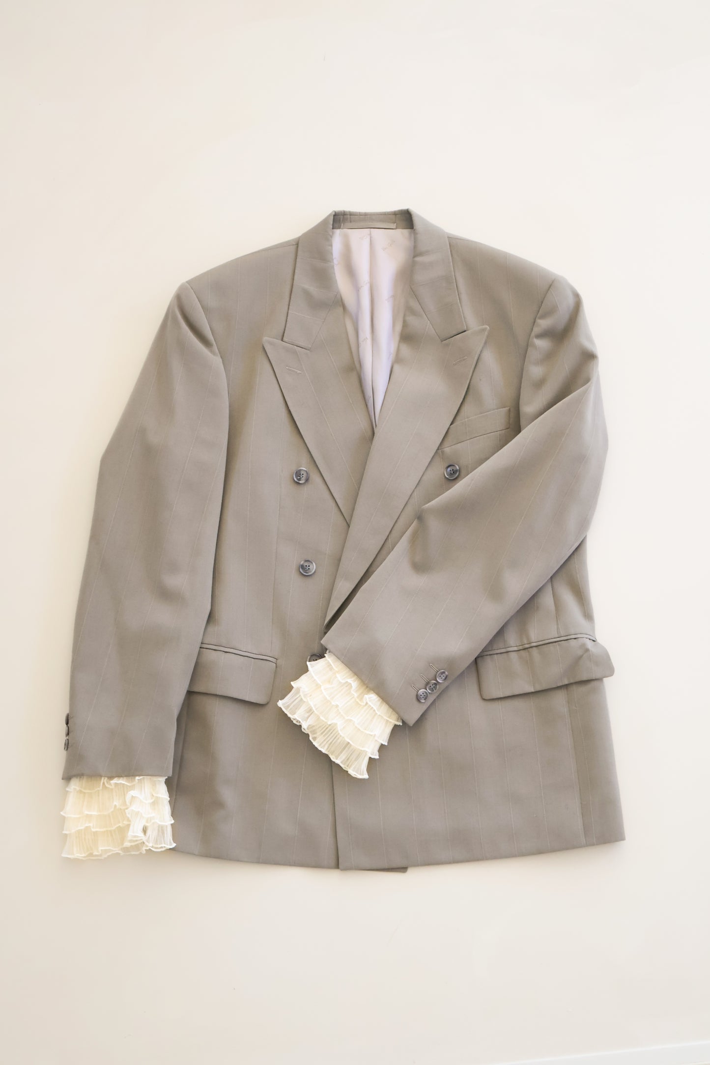 Handmade sleeves - ruffle