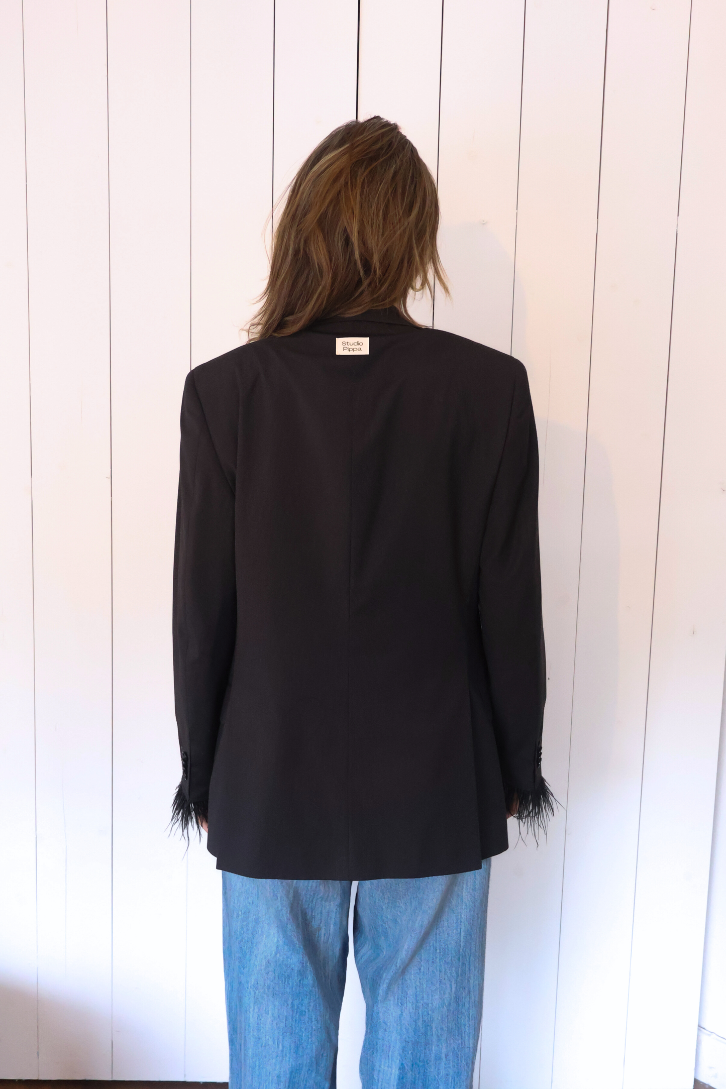 No.374 - feather blazer [S]