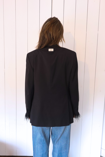 No.374 - feather blazer [S]