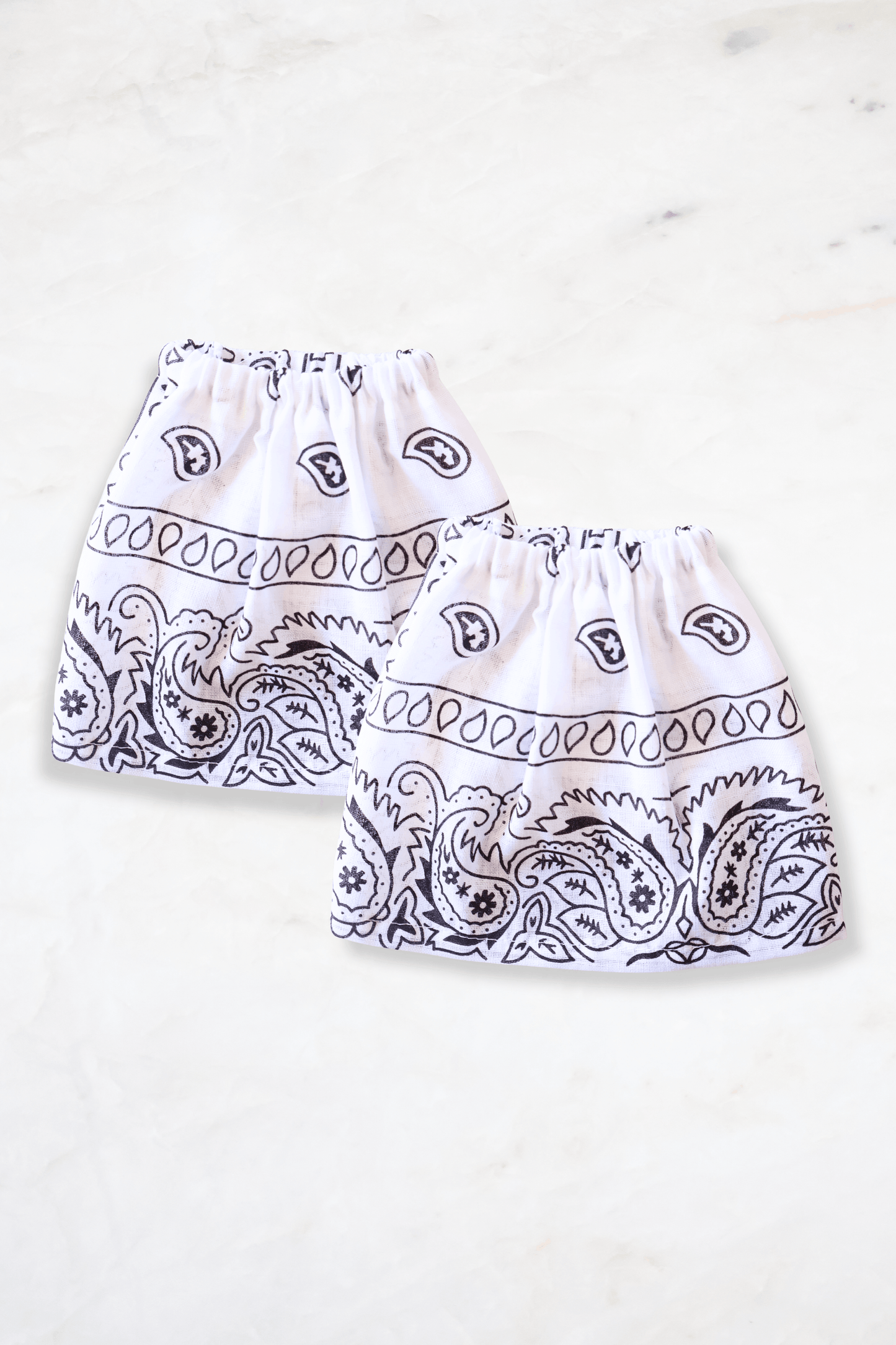 Bandana sleeves - wit