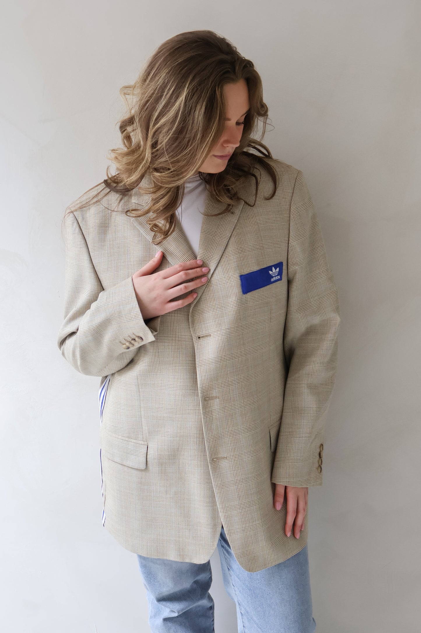 No.216 - reworked Adidas blazer [XXL]