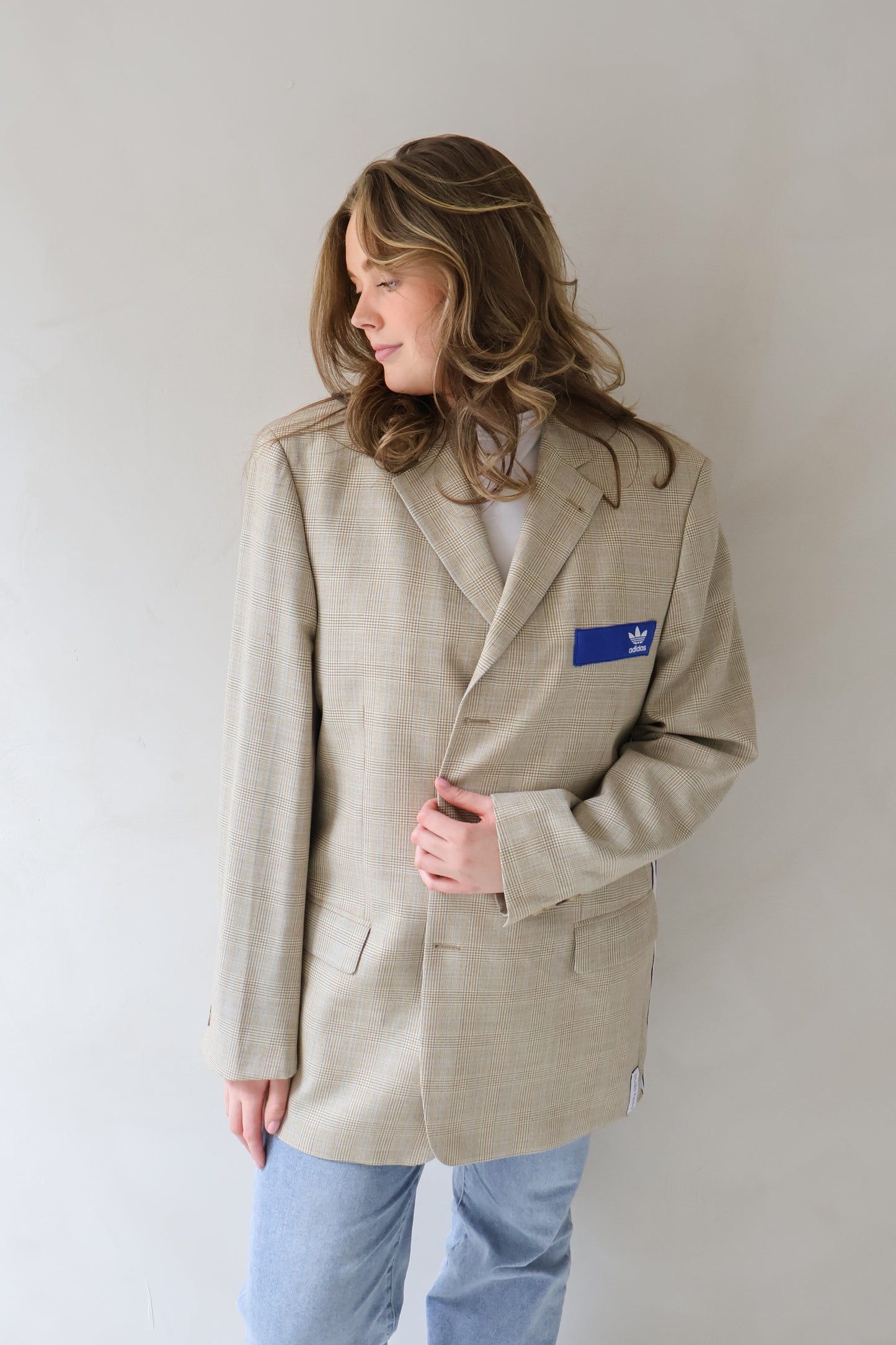 No.216 - reworked Adidas blazer [XXL]