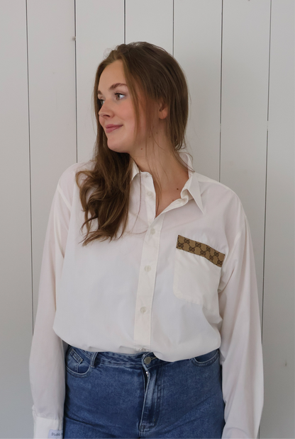 No.315 - Reworked Gucci blouse [XL]