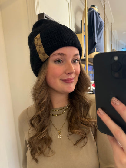 Beanie - zwart