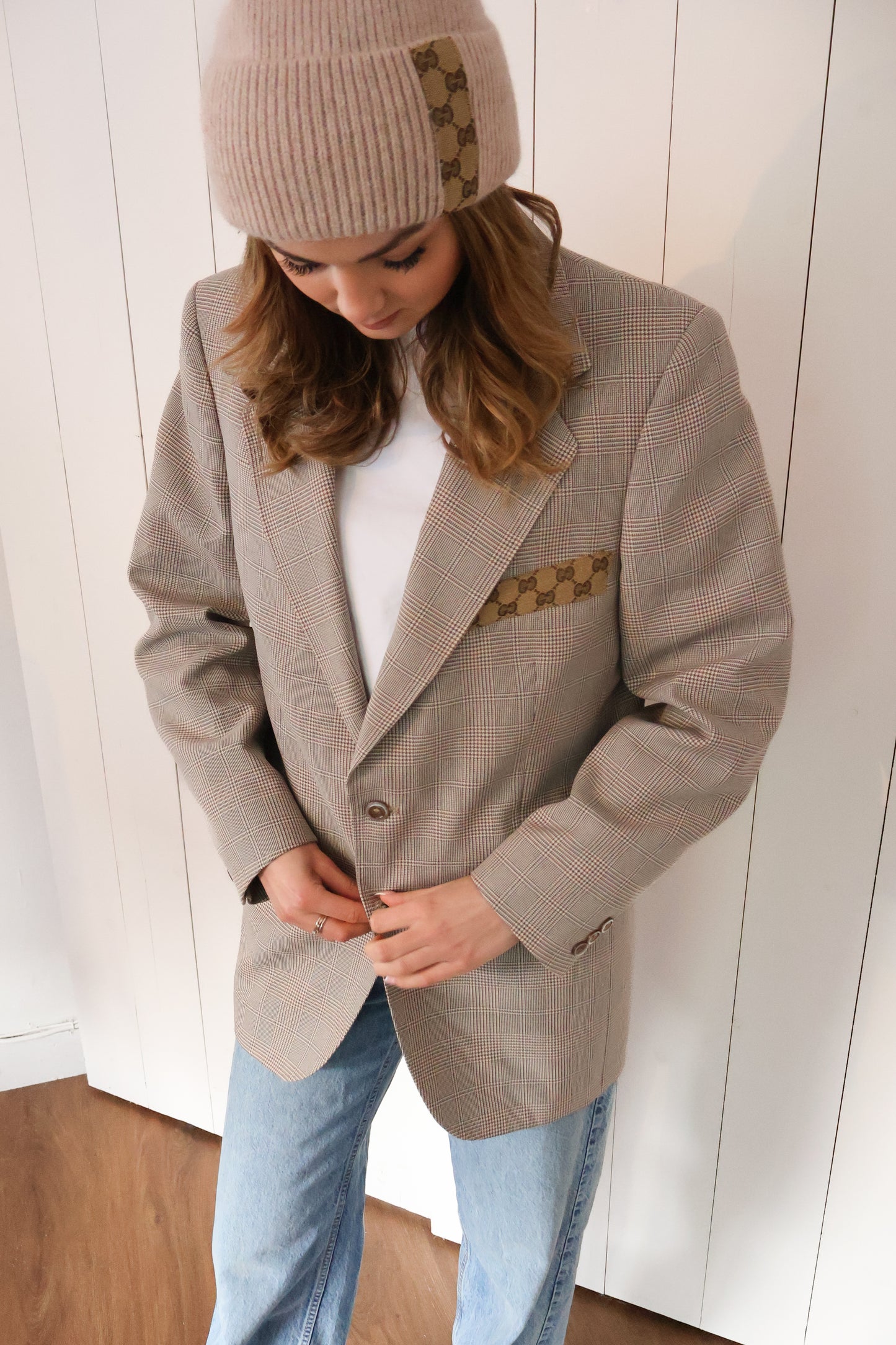 No.358 - reworked Gucci blazer [L]