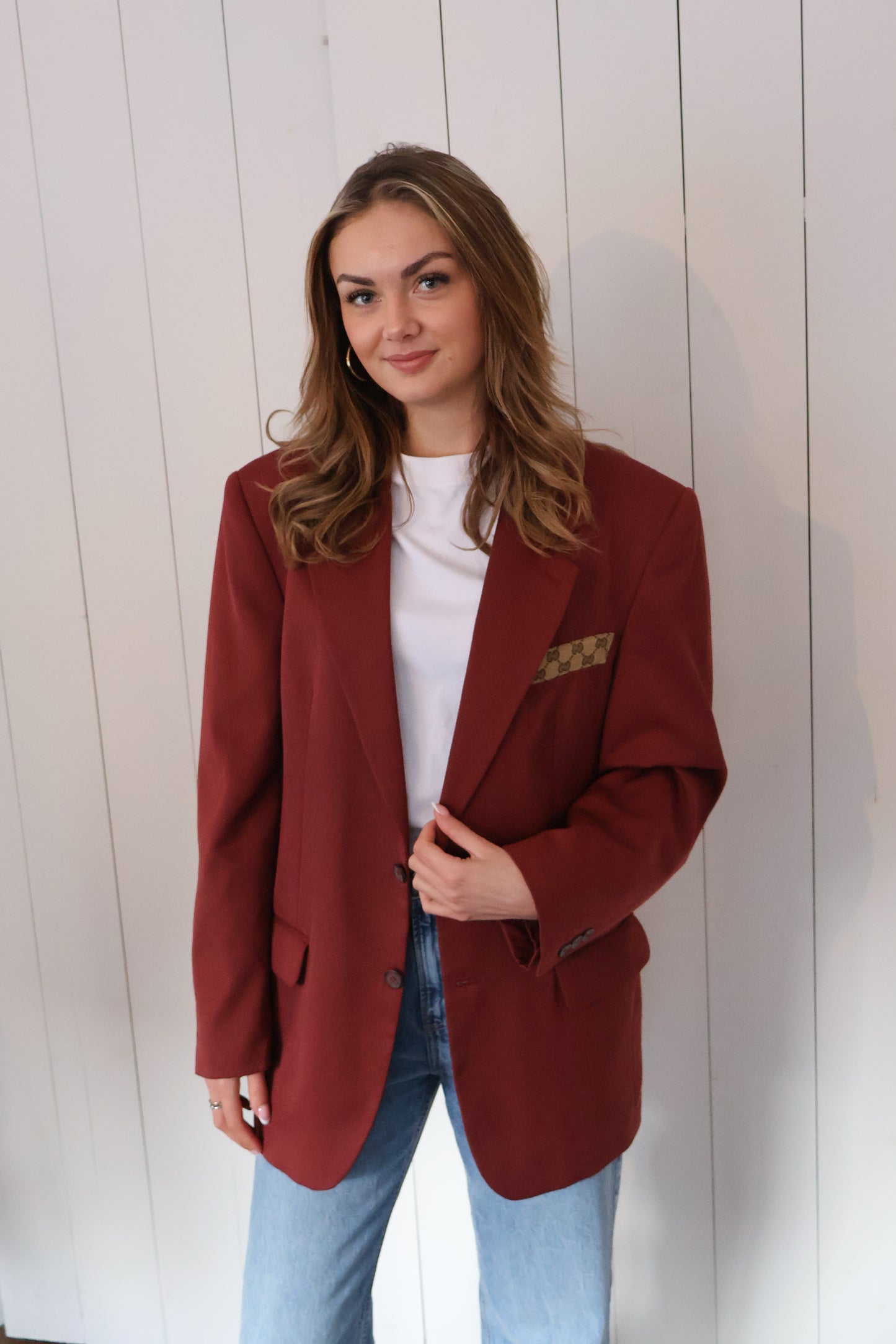 No.359 - reworked Gucci blazer [L]