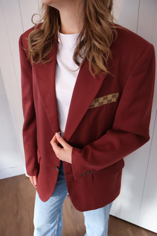 No.359 - reworked Gucci blazer [L]