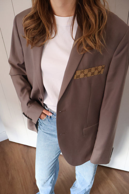 No.357 - reworked Gucci blazer [M]
