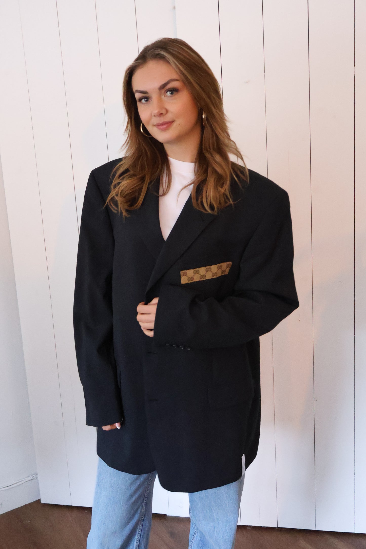 No.364 -reworked Gucci blazer [XXL]