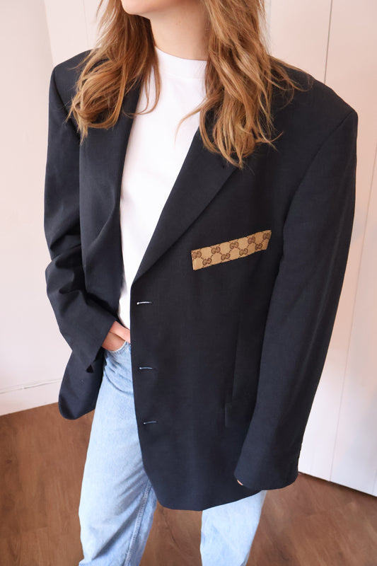 No.364 -reworked Gucci blazer [XXL]