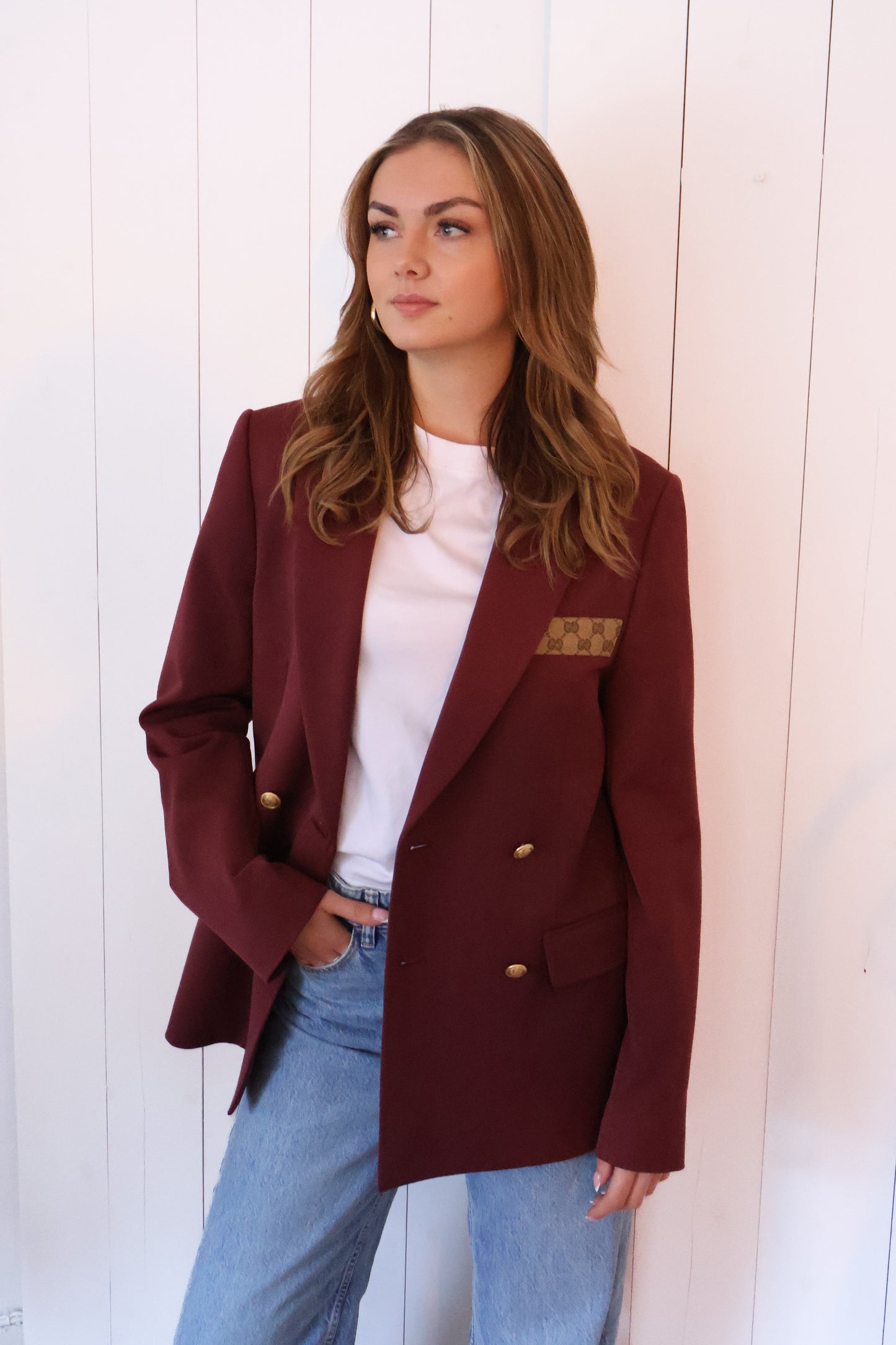 No.356 - reworked Gucci blazer [S]