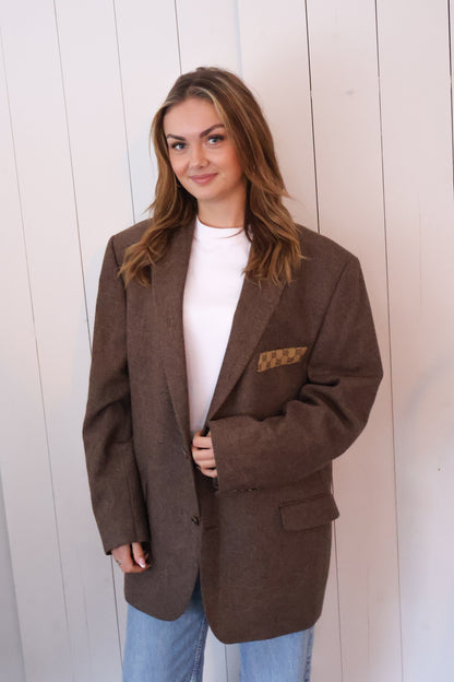 No.366 -reworked Gucci blazer [XL]