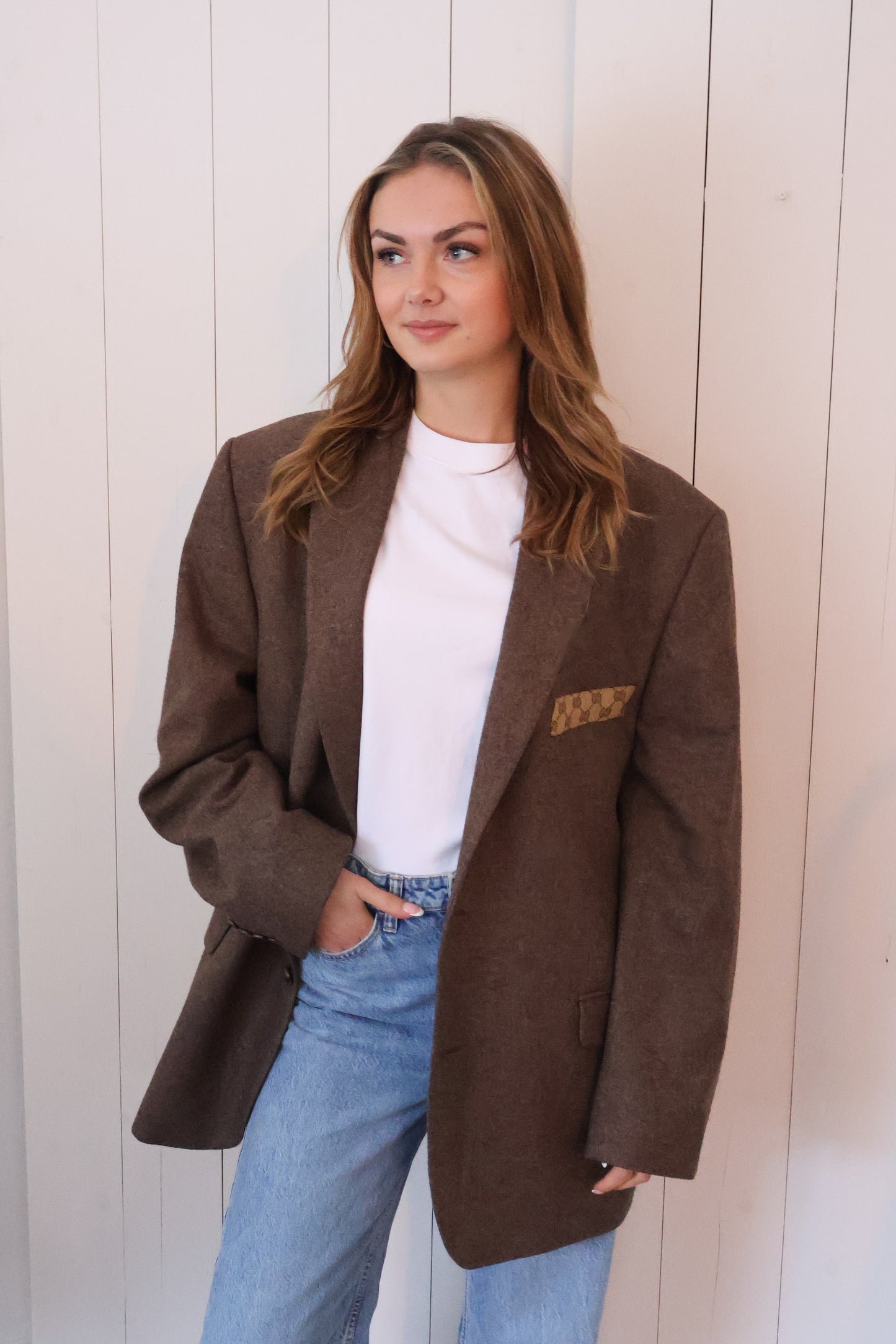 No.366 -reworked Gucci blazer [XL]