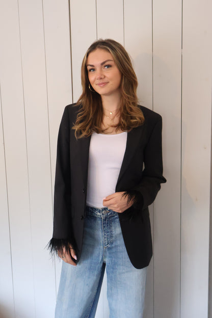 No.374 - feather blazer [S]