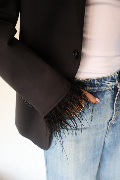 No.374 - feather blazer [S]