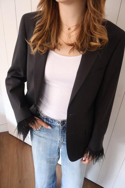 No.374 - feather blazer [S]