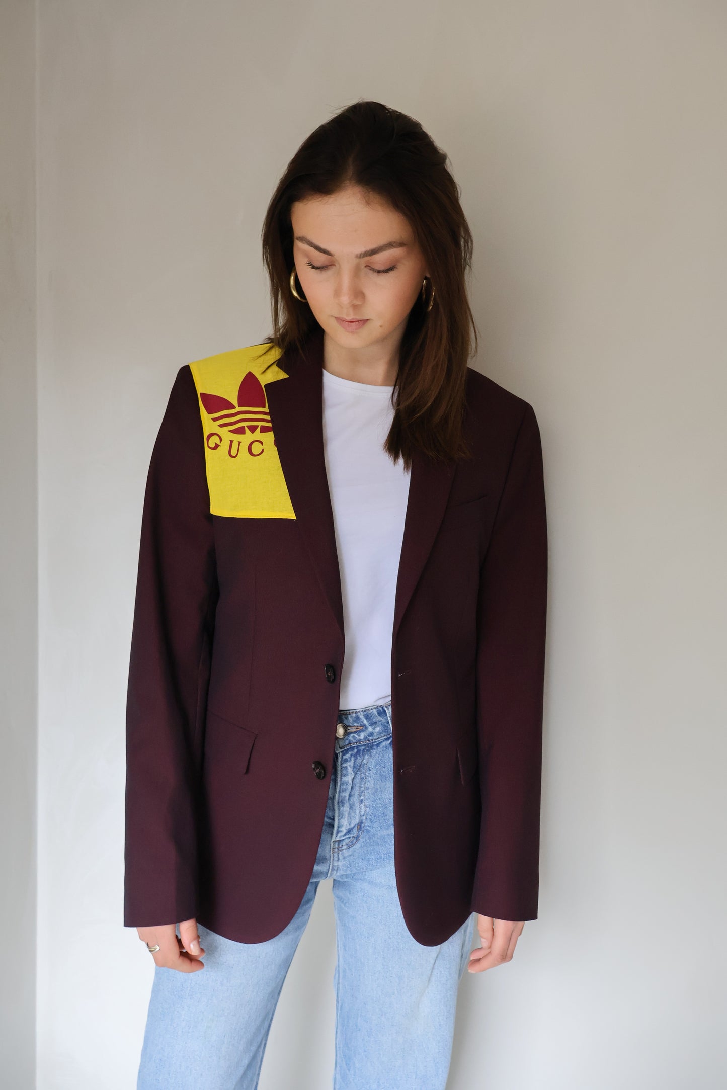 No.220 - reworked Gucci x Adidas blazer [S]