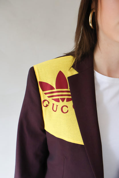 No.220 - reworked Gucci x Adidas blazer [S]
