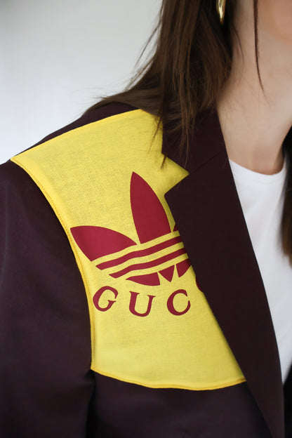 No.220 - reworked Gucci x Adidas blazer [S]