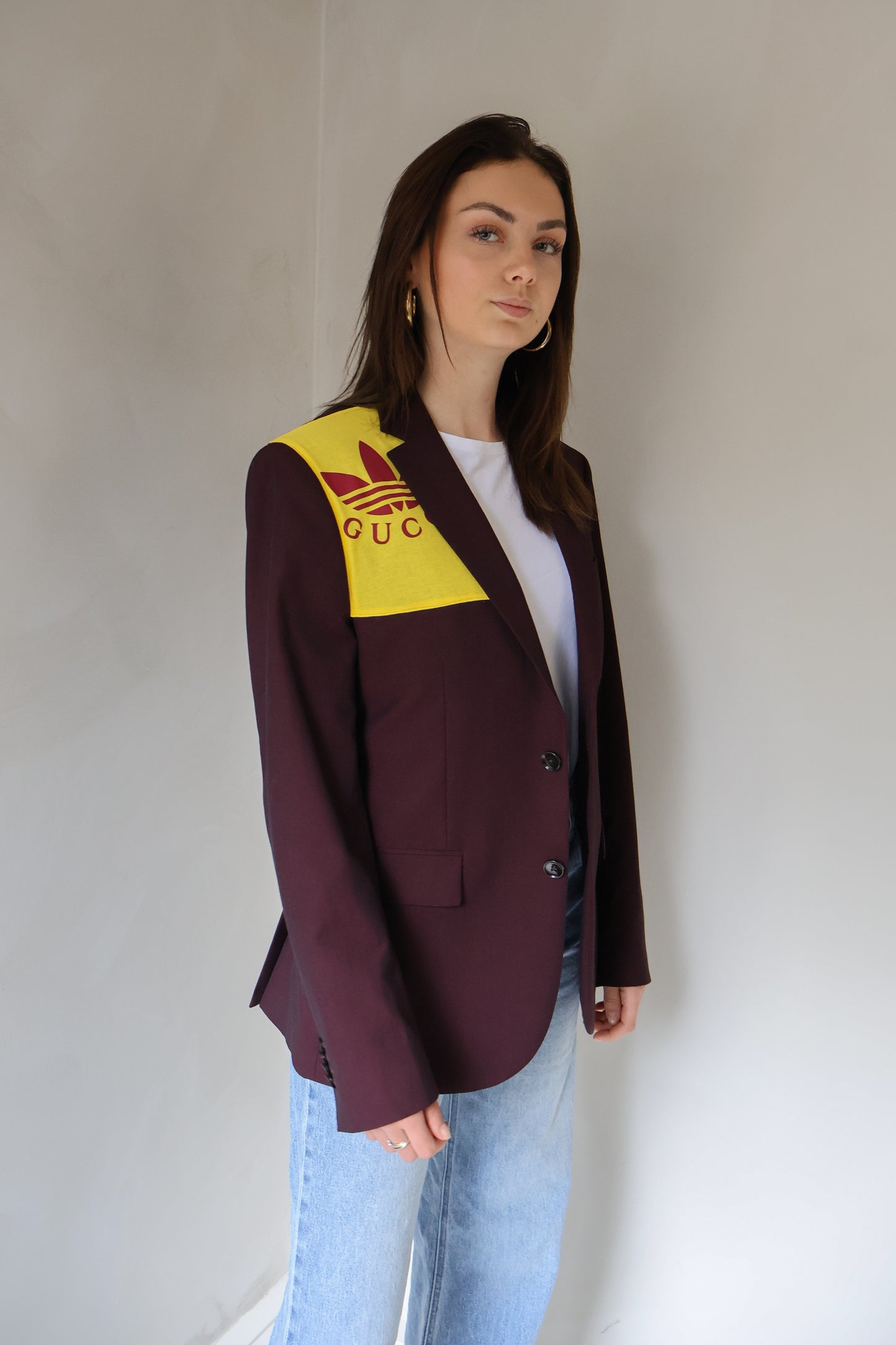 No.220 - reworked Gucci x Adidas blazer [S]