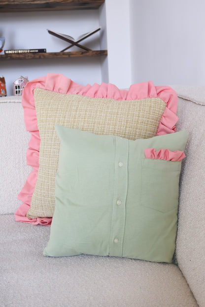 Pippa's pillow - Rosa