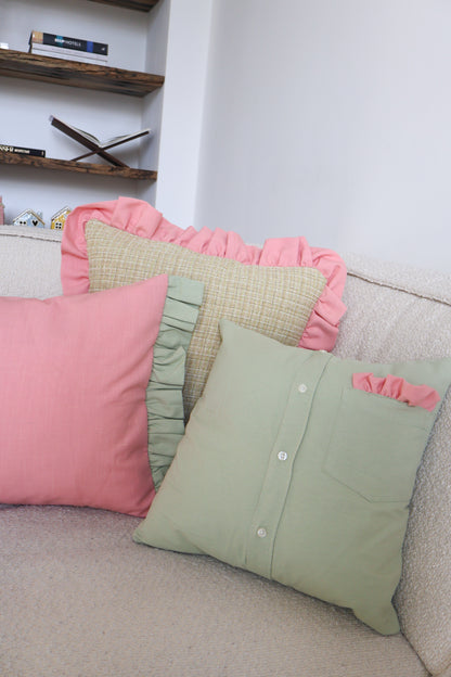 Pippa's pillow - Rosa