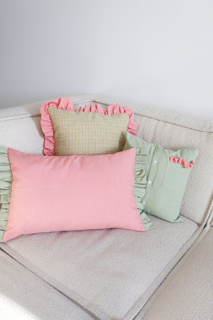 Pippa's pillow - Rosa