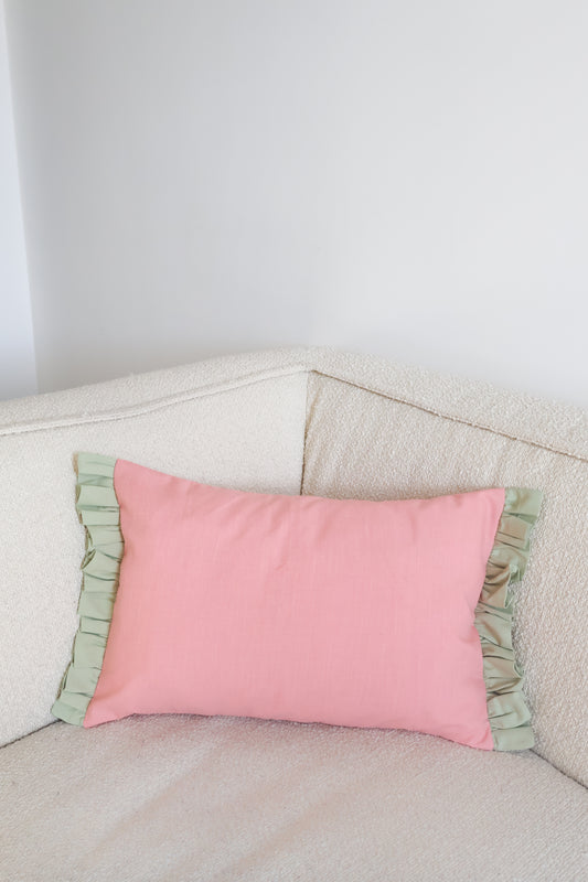 Pippa's pillow - Rosa