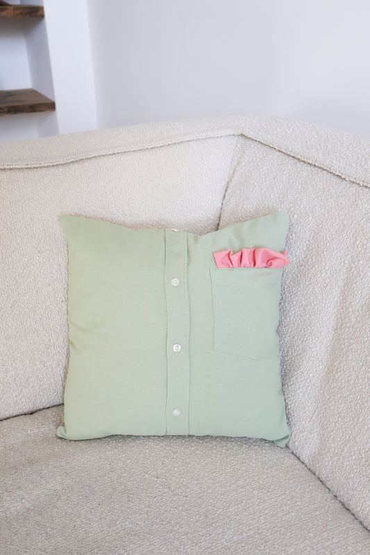 Pippa's pillow - Sage