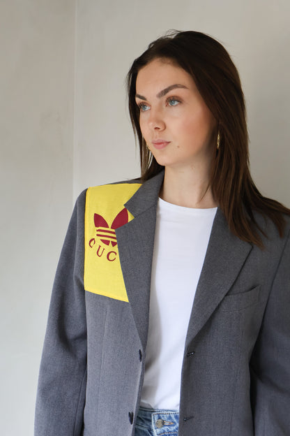 No.225 - reworked Gucci x Adidas blazer [M]
