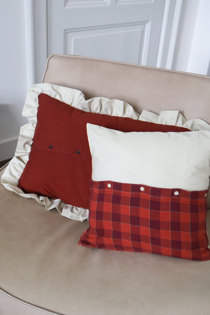 Pippa's pillow - Rossa