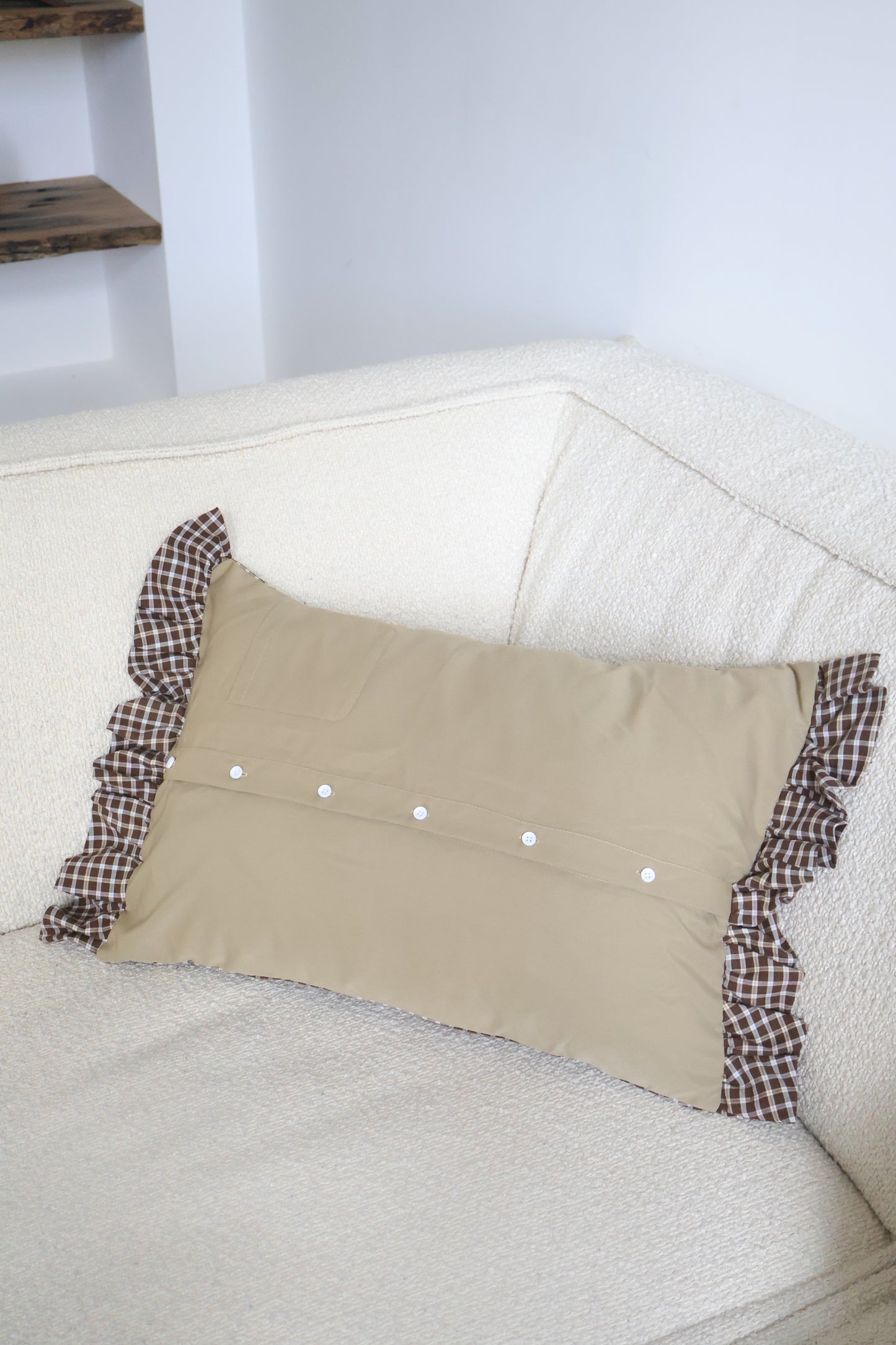 Pippa's pillow - Moss