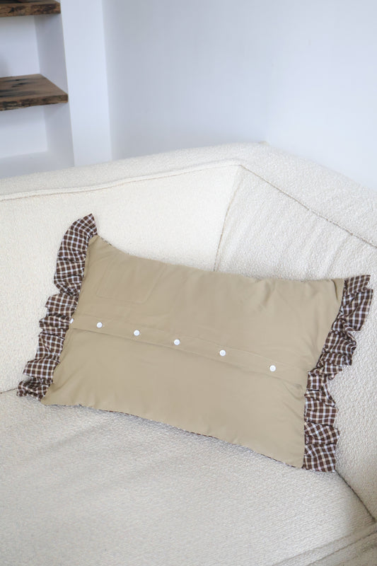 Pippa's pillow - Moss
