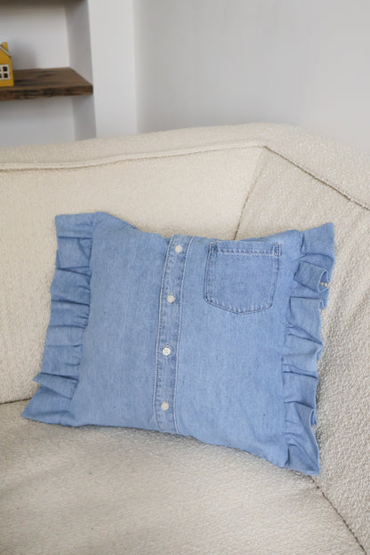 Pippa's pillow - Denim