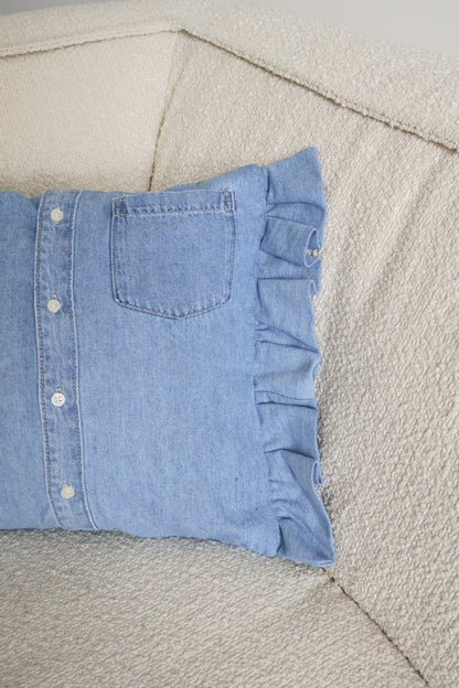 Pippa's pillow - Denim