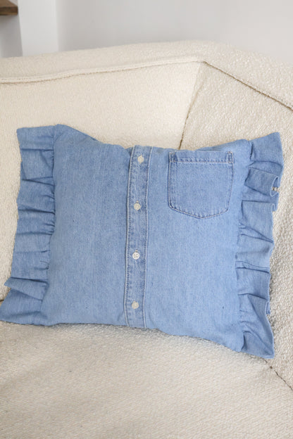 Pippa's pillow - Denim