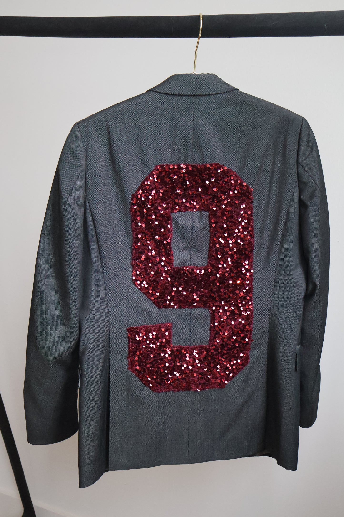 No.77 glitter lucky number blazer [S]
